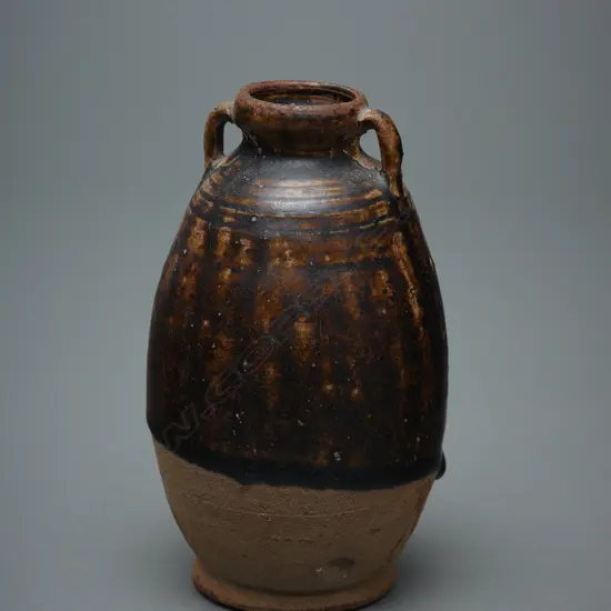 Stoneware bottle – Sawankhalok - c.14thC,